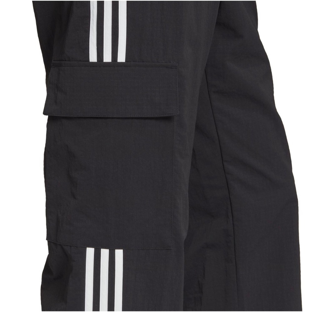 NEW Mens ADIDAS ORIGINALS CARGO Trefoil Track PANTS XL  HR3364 Black White - Picture 4 of 7